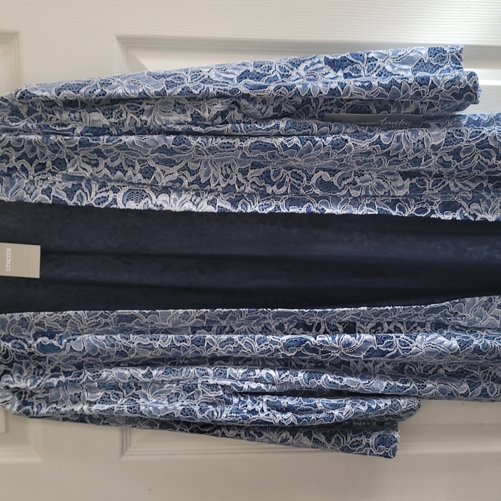 Chico's travelers lace jacket